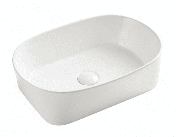 Vasque à Poser 3002MW 57,5x16cm Blanc Mat