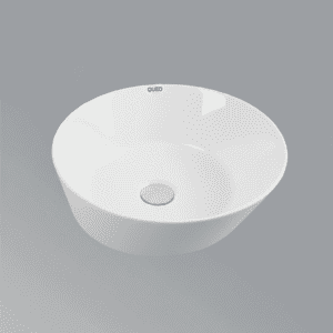 Vasque à Poser 2004GW 42x42x15,5cm Blanc Brillant