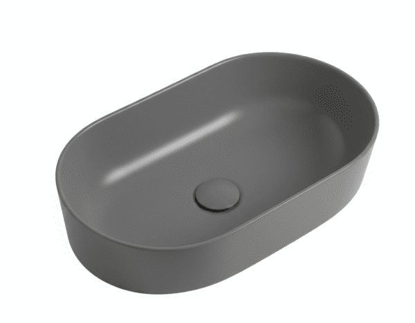 Vasque à Poser 1003MDG 55x31x15cm Gris Mat