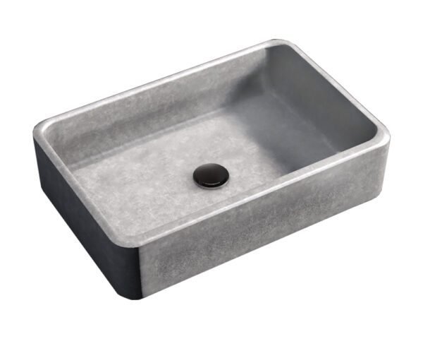 Vasque à Poser KARIBA 50x32,5x12cm Ciment