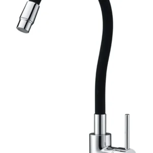 Mitigeur Évier de Cuisine VERONA Chrome/  Noir  GCE010