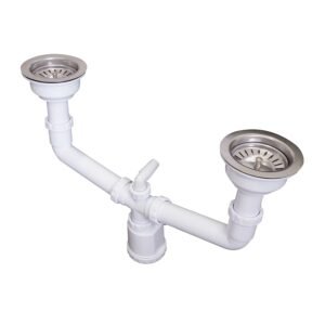 Siphon Évier 2 Bacs BK2012200