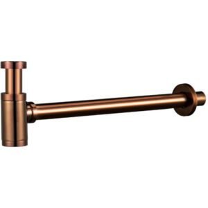 Siphon Lavabo Rond Or Rose SCL002/NOR