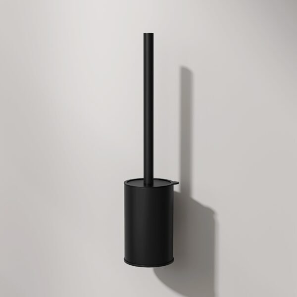 Porte Balai Brosse Mural ECO Noir Mat 01407081