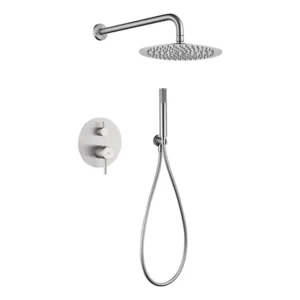 Colonne de Douche Mono à Encastrer Mural MONZA Chrome GPM039