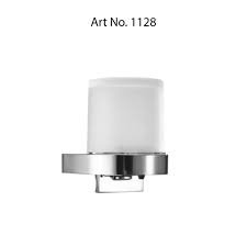 Distributeur Mural de Savon Liquide ECO en Verre/Chrome Rond 06317002