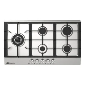 Plaque à Gaz JOHNSON 5 Foyers Inox 90cm JAMA590BX