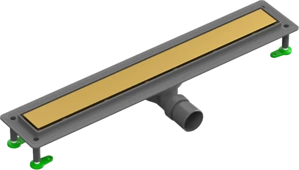 Caniveau de Douche WAY LINE 600x60mm Or BK4024034