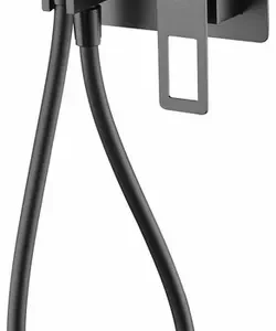 Douchette Hygienique Eau Chaude/Froide Encastrable SUECIA Noir Mat BDC032-5NG