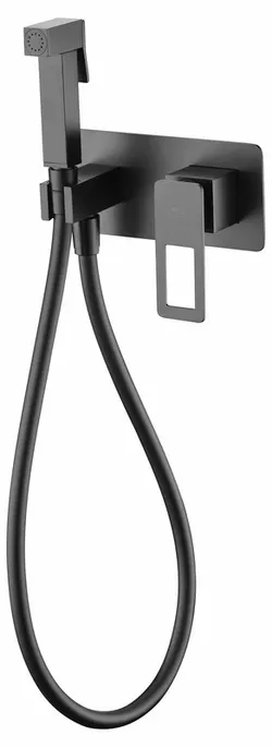Douchette Hygienique Eau Chaude/Froide Encastrable SUECIA Noir Mat BDC032-5NG