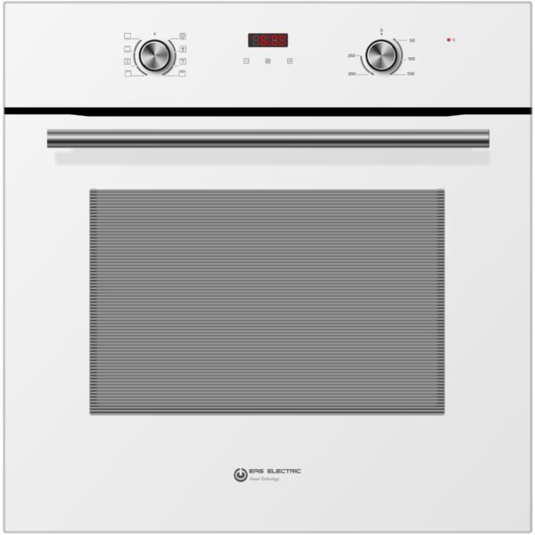 Four EAS ELECTRIC 8 Fonctions 70L Affichage Électronique Verre Blanc EMV70DGW