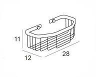 Porte Savon/Éponge ECO Chrome 06526053 – Image 2