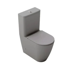 WC sur Pied Compact GALES Gris Mat 3891