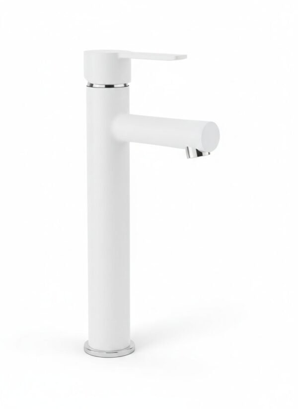 Mitigeur Bec Haut Lavabo KOOL Blanc 50311TV0W