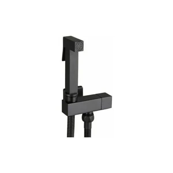 Douchette Hygiénique SQUARE Noir Mat ondulé CT2222335