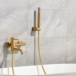 Mitigeur Bain Douche MONZA Or Brossé BDM039-4OC