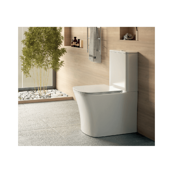 WC sur Pied Compact NIKKO Blanc Brillant 16962/10535 – Image 3