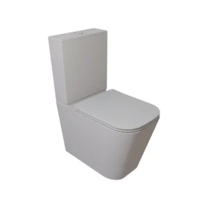 WC sur Pied Compact SERENE Gris Mat 3907