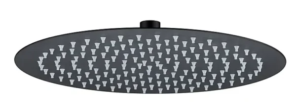 Tête de Douche Ronde Diamètre 30 S304 Noir Mate RDN003/NG