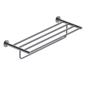 Porte Serviettes Etagère 5 Barres ESSENTIAL Black Gun Metal CAE001-05/BGM