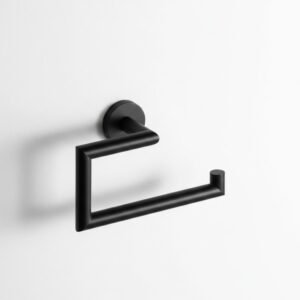 Porte Serviette Anneau ECO Noir Mat 06503081