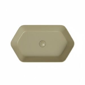 Vasque à Poser 2017MKK 61x36x14,5cm Khaki Mat