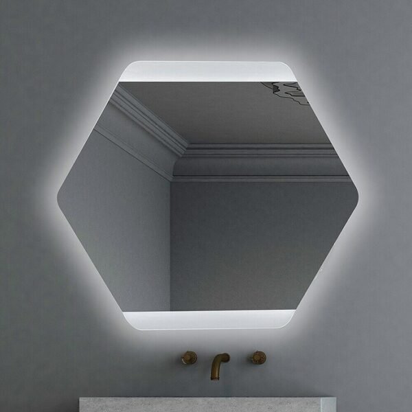 Miroir Led HELIX 80x70cm One Touch