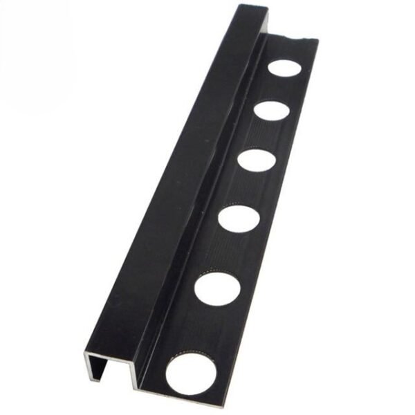 Cornière en Alu 12X260 Noir Mate OAL12NE