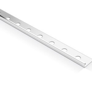 Profilé Plat d'Angle en Alu 12x260 Chrome 0210A440012