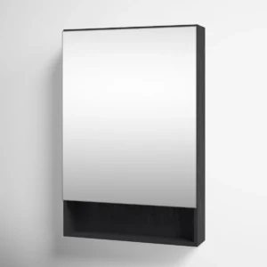 Miroir Pharmacie LISBOA 1P Ebony 50x75x14,5cm CNB292Y