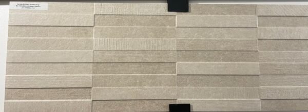 Carreau BLOCKS Rectifié Beige Mat 29,5x90cm 10,3mm(1,33m2/C)