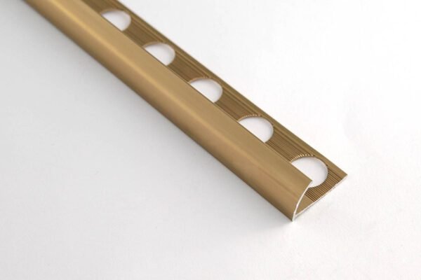 Profilé Alu Courbé 10,5mm Bronze Brillant 2,6ml A105BRB