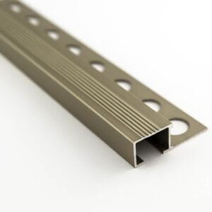 Nez de Marche d'Escalier en Alu 14x20,5x13mm Inox 0PAININ