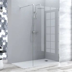 Paroi de Douche Fixe WALK-IN 80x195cm Chr/Transp CASTEL WK080