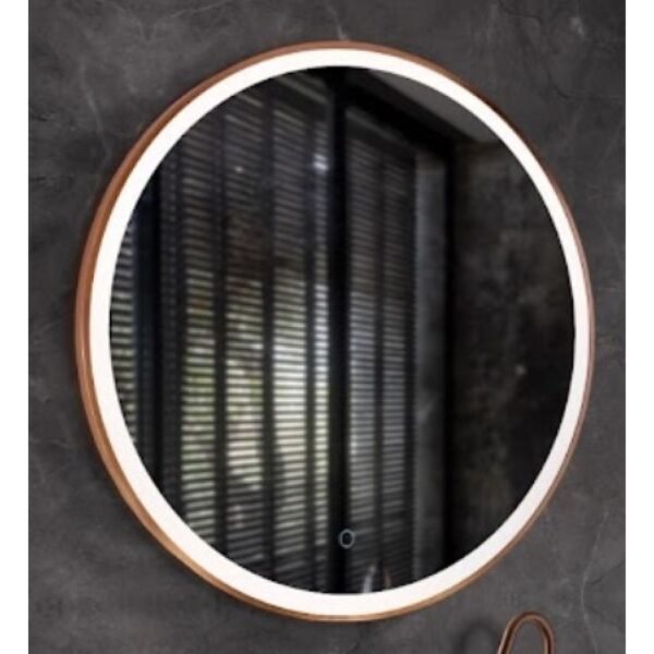 Miroir Led PARIS 80cm Contour Or/Rose One Touch PARI020/80OR