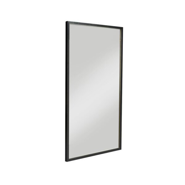 Miroir Rectangulaire Cadre Foncé 50x100 cm 230036620