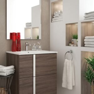 Meuble Susp 2T ARLET 100x45x61cm Britania CB1936BB