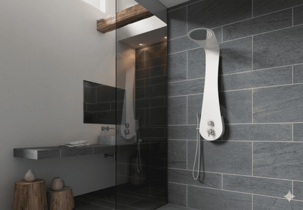 Colonne de Douche Mono AIGA Blanc