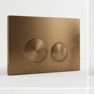 Bouton Poussoir pour WC Suspendu ROUND Bronze BK0202129