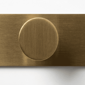 Patere Triple ECO Or Brossé 06544021