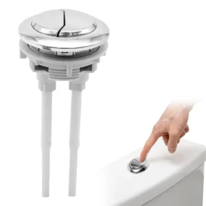 Bouton Poussoir pour Wc sur Pied Chrome